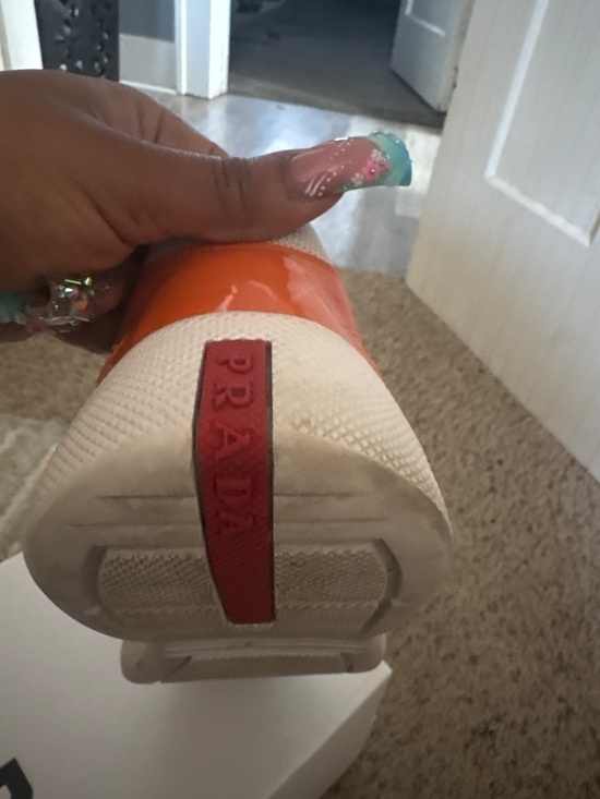 Orange Prada sz 10 Mens main image 5